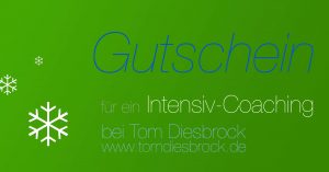Gutschein Coaching Intensiv-Coaching Gutschein Coaching Intensiv-Coaching